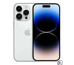 Apple iPhone 14 Pro Max, 256 GB leasen, Silber MQ9V3ZD/A